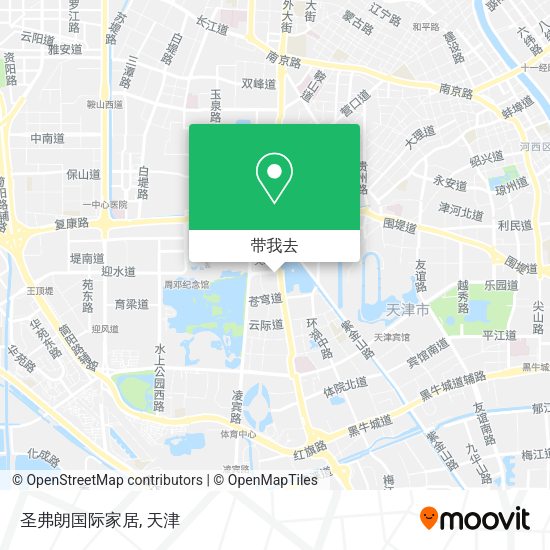 圣弗朗国际家居地图