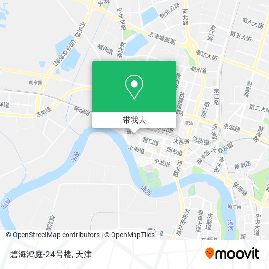 碧海鸿庭-24号楼地图