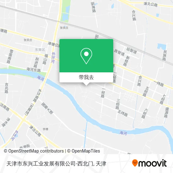 天津市东兴工业发展有限公司-西北门地图