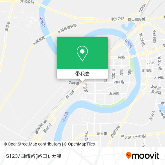 S123/四纬路(路口)地图