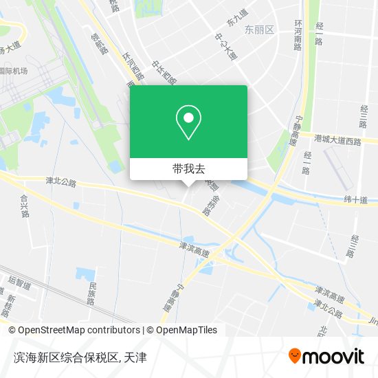 滨海新区综合保税区地图