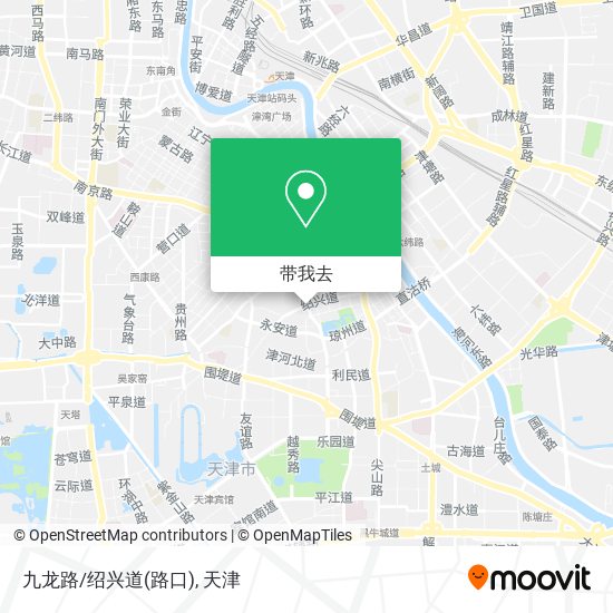 九龙路/绍兴道(路口)地图