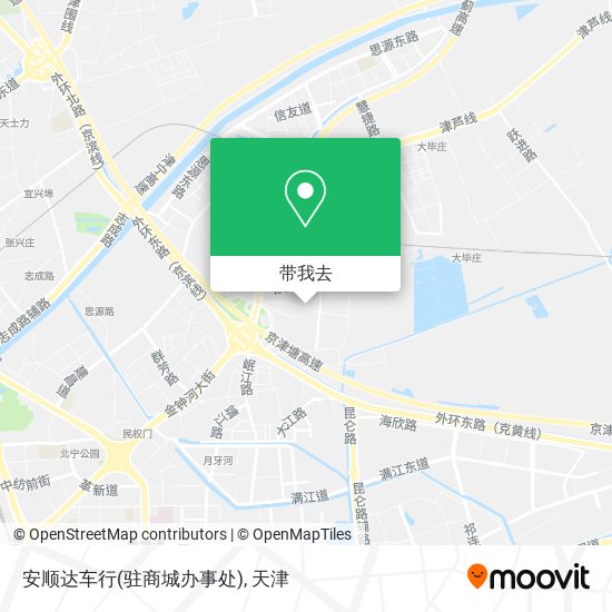 安顺达车行(驻商城办事处)地图