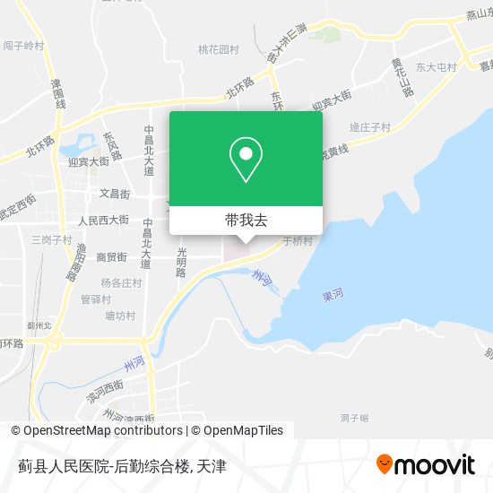 蓟县人民医院-后勤综合楼地图