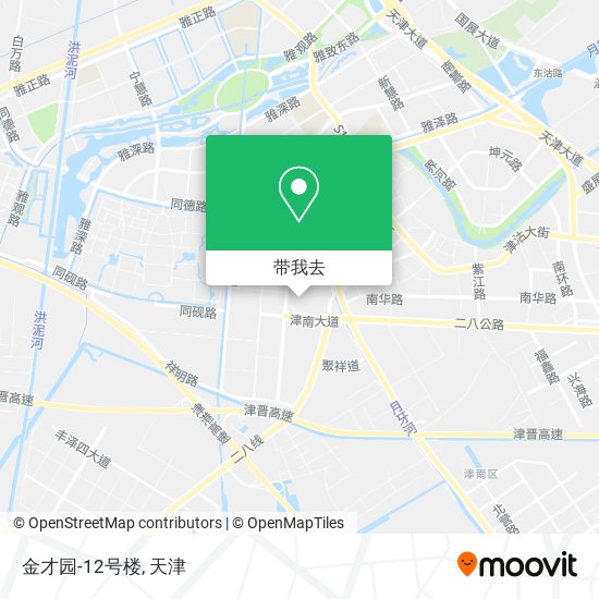 金才园-12号楼地图