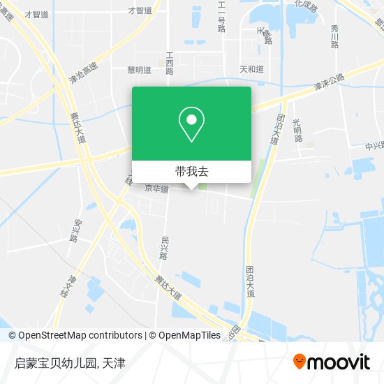 启蒙宝贝幼儿园地图
