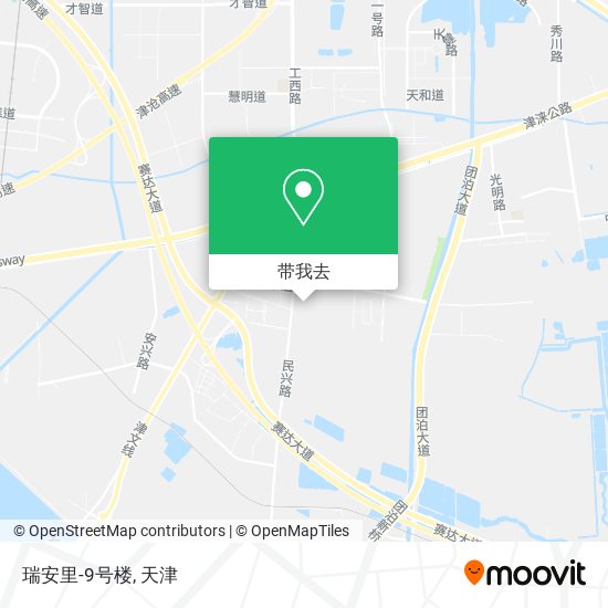 瑞安里-9号楼地图