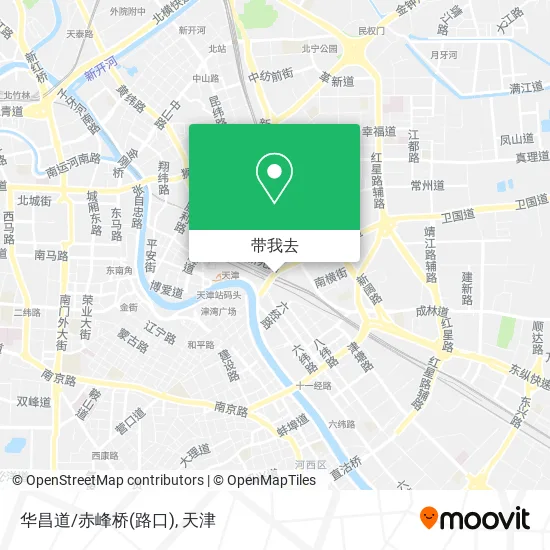 华昌道/赤峰桥(路口)地图
