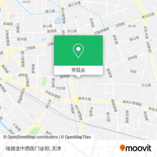 瑞德龙中西医门诊部地图