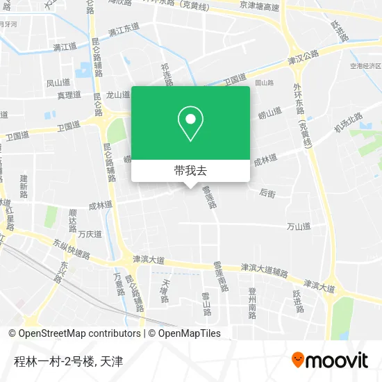程林一村-2号楼地图