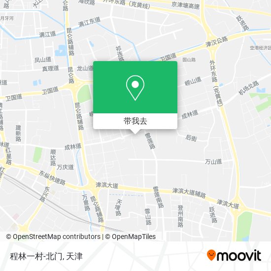 程林一村-北门地图