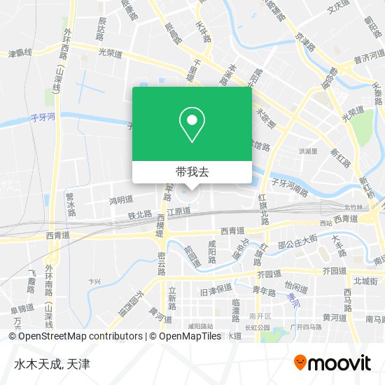 水木天成地图