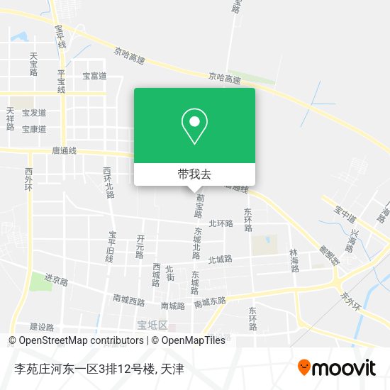李苑庄河东一区3排12号楼地图