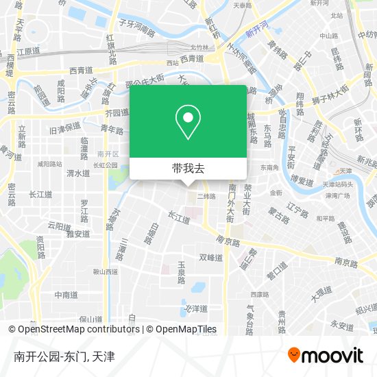 南开公园-东门地图