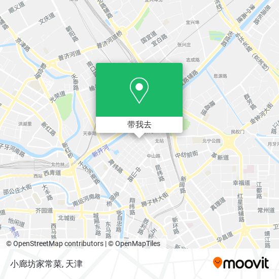 小廊坊家常菜地图