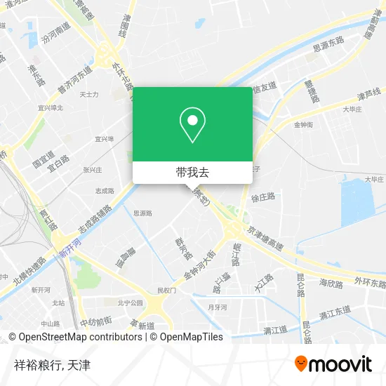 祥裕粮行地图