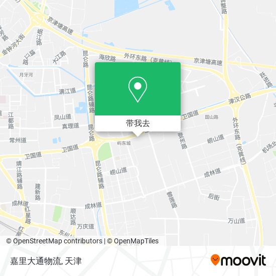 嘉里大通物流地图