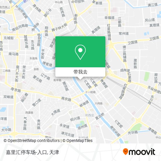 嘉里汇停车场-入口地图