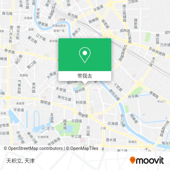 天积立地图