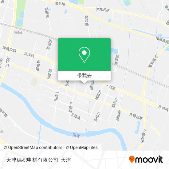 天津穗积电材有限公司地图