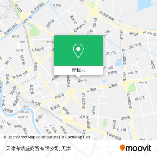 天津海靖盛商贸有限公司地图