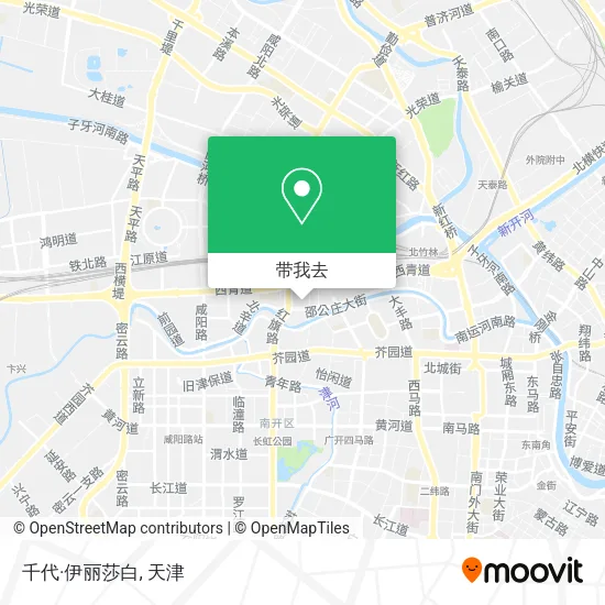 千代·伊丽莎白地图