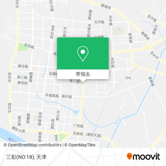三彩(NO.18)地图