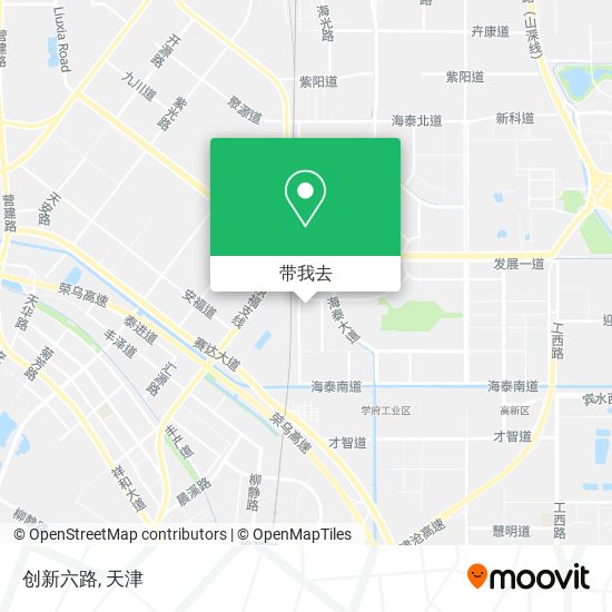 创新六路地图