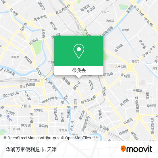 华润万家便利超市地图