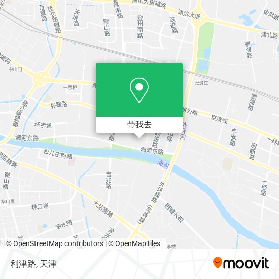 利津路地图
