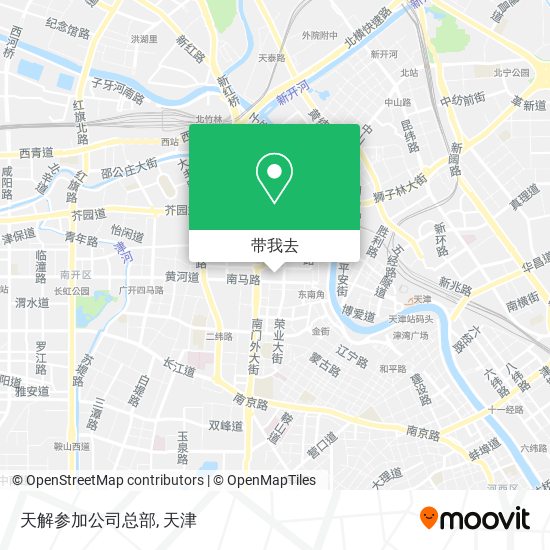天解参加公司总部地图