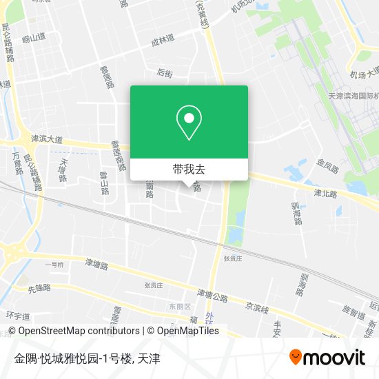 金隅·悦城雅悦园-1号楼地图