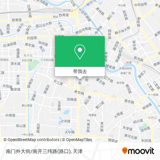 南门外大街/南开三纬路(路口)地图
