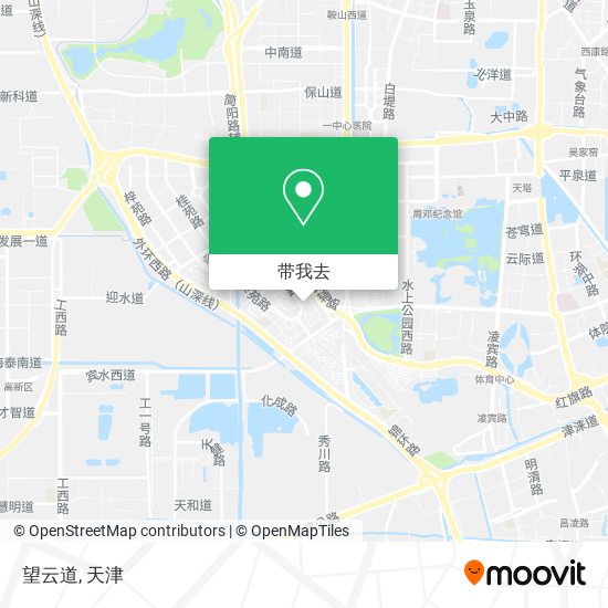 望云道地图