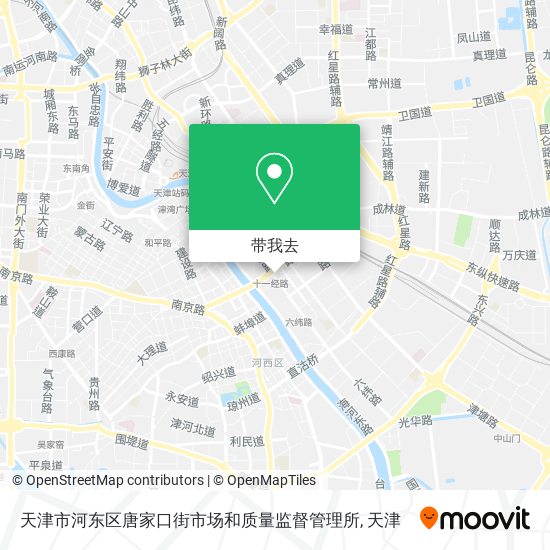 天津市河东区唐家口街市场和质量监督管理所地图
