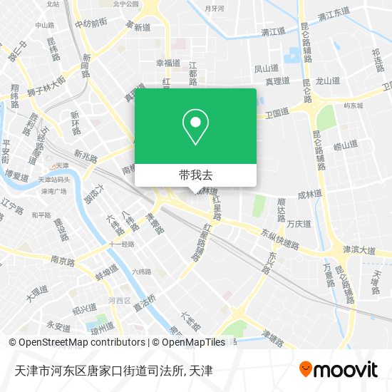 天津市河东区唐家口街道司法所地图