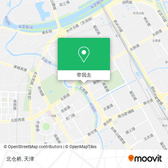 北仓桥地图