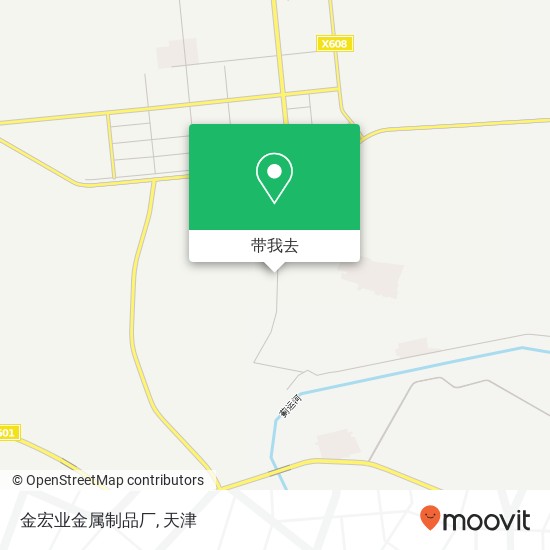 金宏业金属制品厂地图