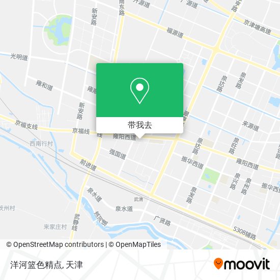 洋河篮色精点地图