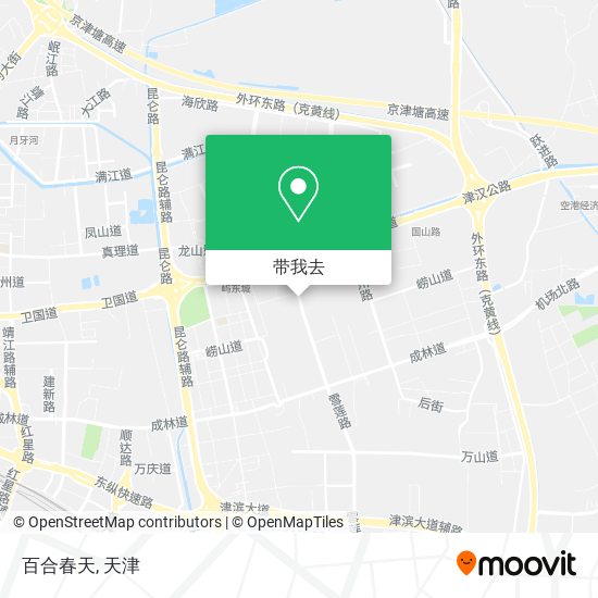 百合春天地图