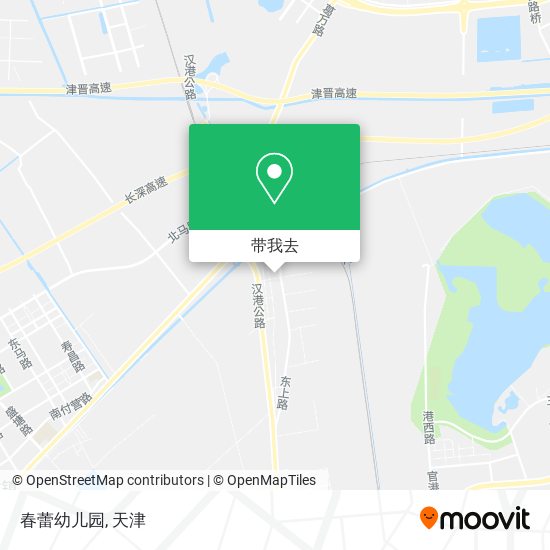 春蕾幼儿园地图