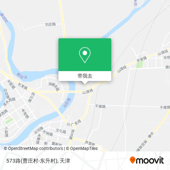 573路(曹庄村-东升村)地图