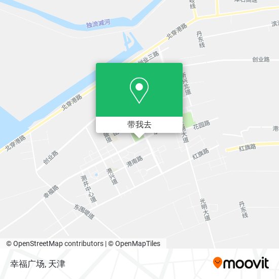幸福广场地图
