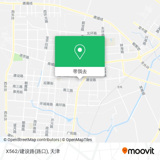 X562/建设路(路口)地图
