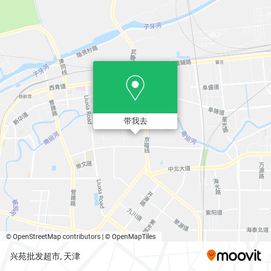 兴苑批发超市地图
