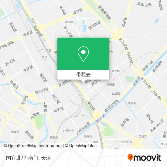 国宜北里-南门地图