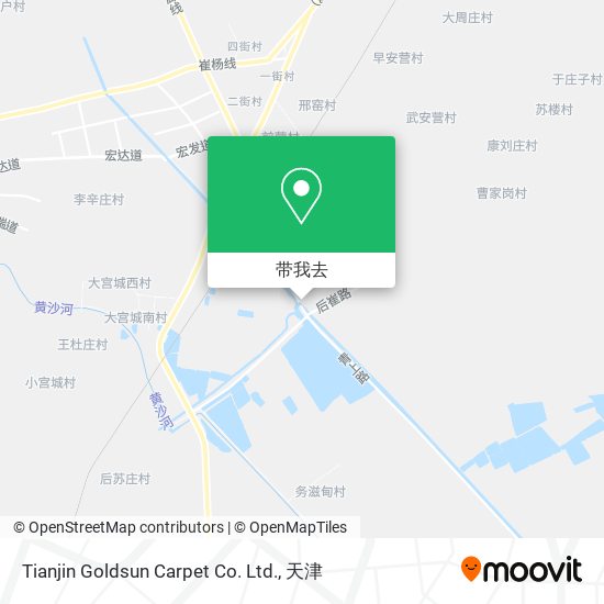 Tianjin Goldsun Carpet Co. Ltd.地图
