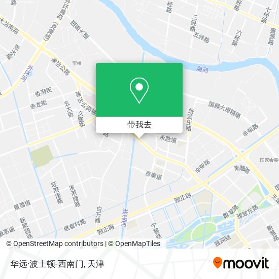 华远·波士顿-西南门地图