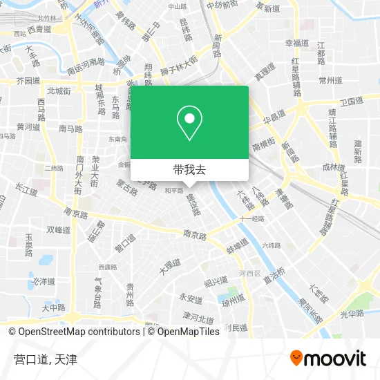 营口道地图