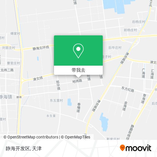 静海开发区地图